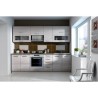 Meuble haut vitré 2 portes basculantes - L 80 x P 31,6 x H 72 - Déco