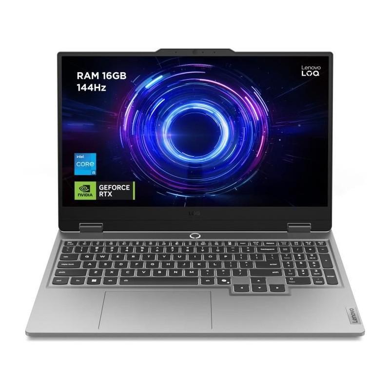 PC portable Gamer LENOVO LOQ 15IRX10 | Sans Windows - 15'' FHD 144hz - PC portable Gamer LENOVO LOQ 15IRX10 | Sans Windows - 15'' FHD 144hz -