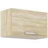 Meuble hotte porte basculante - Décor chene sonoma - L 60 x 31,6 x H