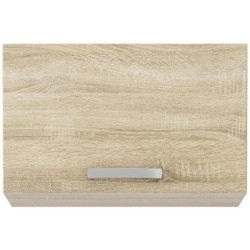 Meuble hotte porte basculante - Décor chene sonoma - L 60 x 31,6 x H