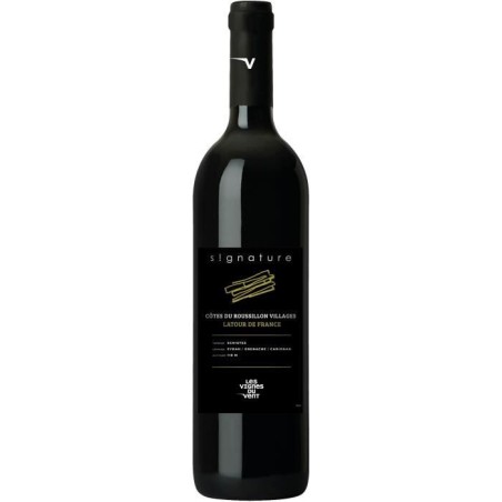 Les Vignes du vin Signature Latour de France 2022 Côtes du Roussillon