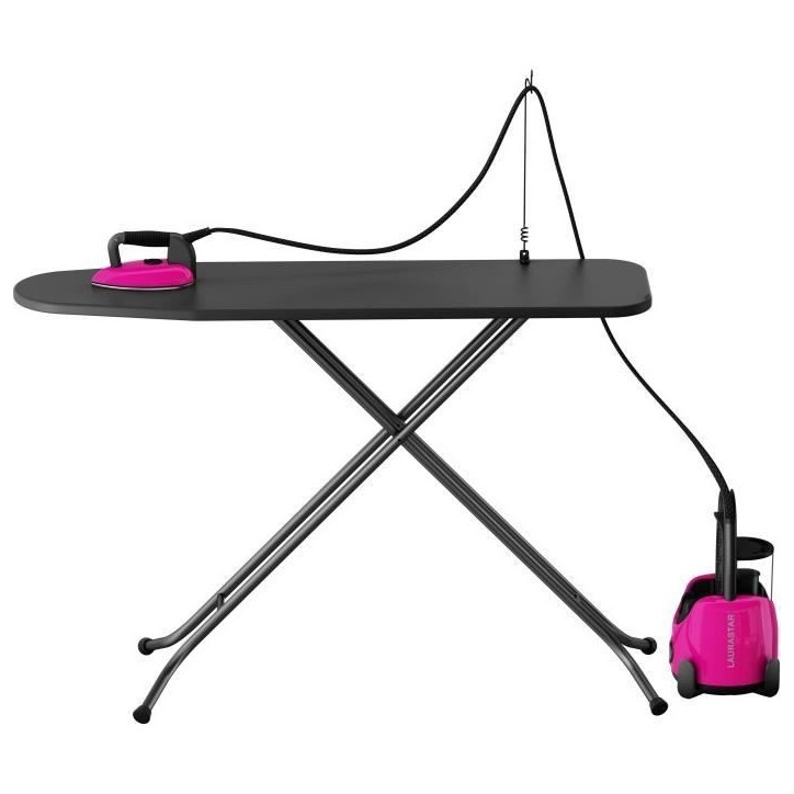 LAURASTAR LIFT Plus - Centrale Vapeur Pinky Pop 3 en 1 - 2200W - Semelle active 3D - Pression 3,5 bars - Réservoir 1,1L LAURASTAR LIFT Plus - Centrale Vapeur Pinky Pop 3 en 1 - 2200W - Semelle active 3D - Pression 3,5 bars - Réservoir 1,1L
