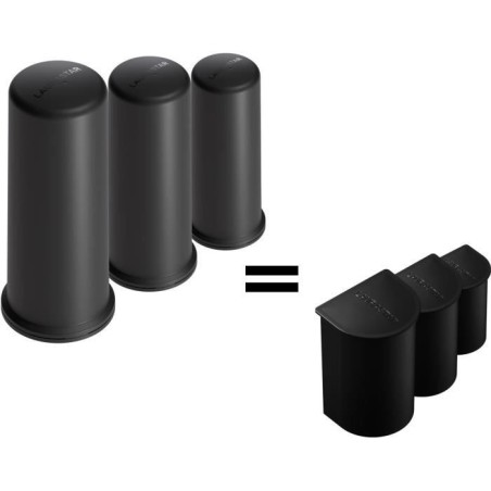 Cartouche Anticalcaire - LAURASTAR - Lift - Pack de 3, Anticorrosif, Anti-sel, Granulés Anticalcaires