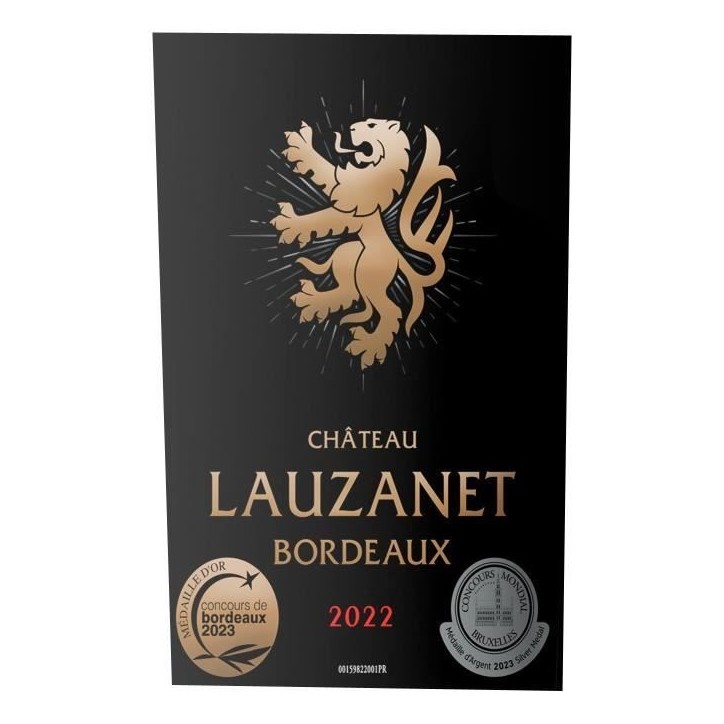 Château Lauzanet 2022 Bordeaux - Vin rouge de Bordeaux