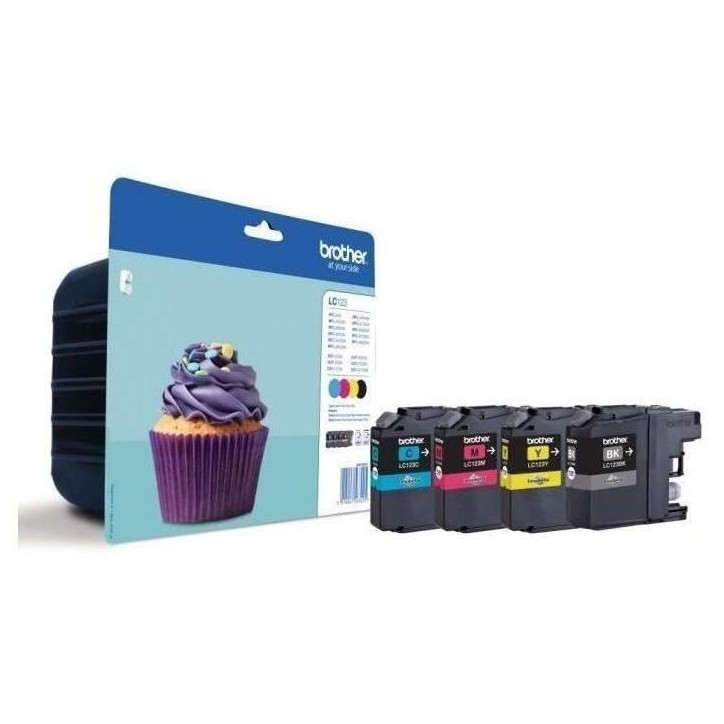 Brother LC123VALBP Cartouches d'encre Multipack...