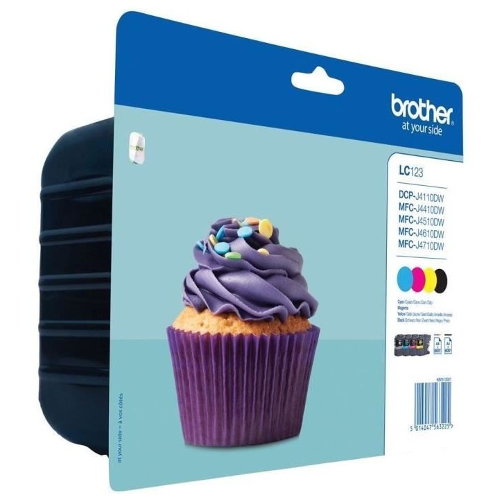 Brother LC123VALBP Cartouches d'encre Multipack...