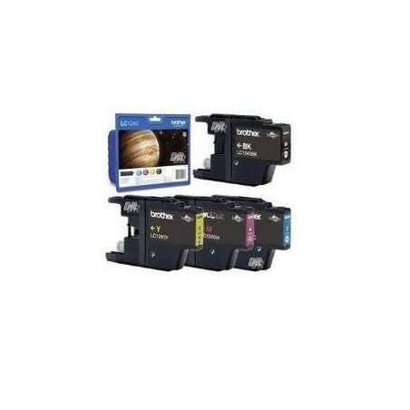 Brother LC1240 Cartouches d'encre Multipack Couleu