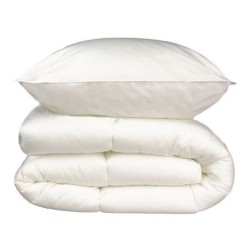 Pack linge de lit Microfibre - 1 Couette chaude 140x200 cm + 1 Oreille