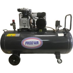 Compresseur d'air horizontal Domac LD200 - 200L - 2200W - 10 bars - 4