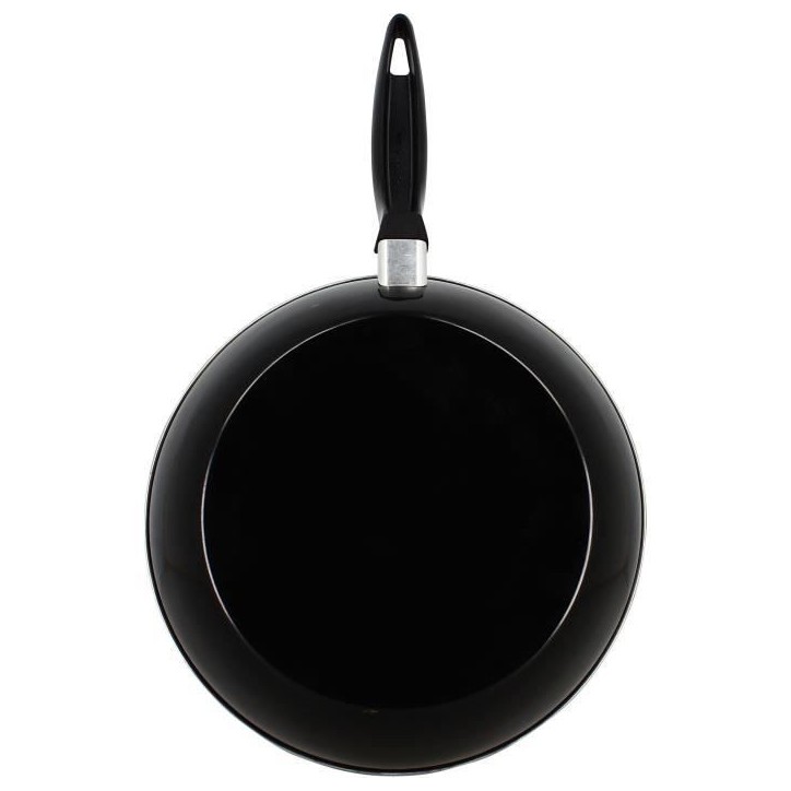 Poele a frire - MENASTYL - 3645749 - En acier émaillé - Noir - 26 cm - Tous feux dont induction Poele a frire - MENASTYL - 3645749 - En acier émaillé - Noir - 26 cm - Tous feux dont induction