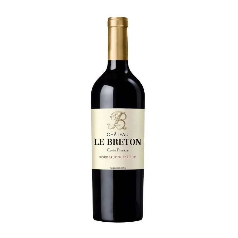 Château Le Breton 2021 Bordeaux Supérieur - Vin rouge de Bordeaux Château Le Breton 2021 Bordeaux Supérieur - Vin rouge de Bordeaux