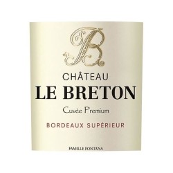 Château Le Breton 2021 Bordeaux Supérieur - Vin rouge de Bordeaux