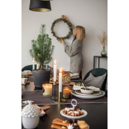 LECHUZA Jardiniere Classico Color 28 ALL-IN-ONE Ardoise 13204