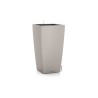 LECHUZA Pot de fleurs - Cubico color 40 - 39,5 x 39,5 x 75,5 cm - 31 L