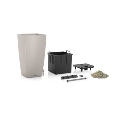 LECHUZA Pot de fleurs - Cubico color 40 - 39,5 x 39,5 x 75,5 cm - 31 L