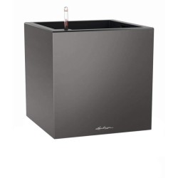 LECHUZA Pot de fleurs - Canto Premium Cube 40 - 40 x 40 x 40 cm - Kit