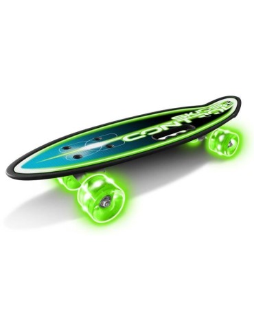 STAMP Skateboard 24 x 7 SKIDS CONTROL avec poignée et roues lumineuses