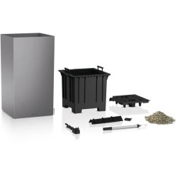LECHUZA Pot de fleur - Canto Premium Colonne 40 - 40 x 40 x 76 cm - Ki