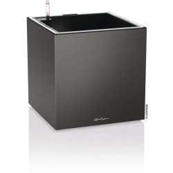LECHUZA Pot de fleur - Canto Premium Cube 40 - 40 x 40 x 40 cm - Kit c