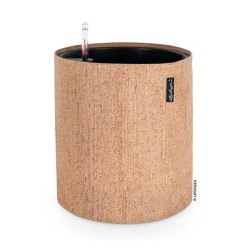 LECHUZA Jardiniere TRENDCOVER 32 Cork ALL-IN-ONE Naturel clair 441317