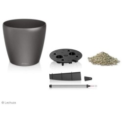 LECHUZA Pot de fleurs - Classico Premium 60 - Ø 60 x 55,5 cm - Kit co
