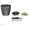 LECHUZA Pot de fleurs - Classico Premium 60 - Ø 60 x 55,5 cm - Kit co