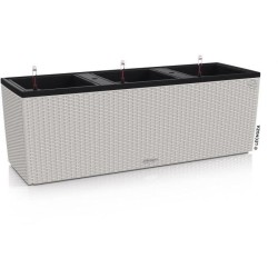LECHUZA Jardiniere Trio Cottage 30 - 100 x 32,5 x 34,5 cm - 100 % recy