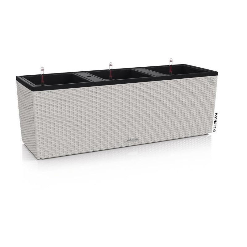 LECHUZA Jardiniere Trio Cottage 30 - 100 x 32,5 x 34,5 cm - 100 % recy LECHUZA Jardiniere Trio Cottage 30 - 100 x 32,5 x 34,5 cm - 100 % recy
