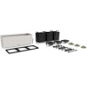 LECHUZA Jardiniere Trio Cottage 30 - 100 x 32,5 x 34,5 cm - 100 % recy