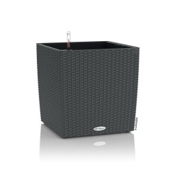 LECHUZA Pot de fleurs - Cube cottage 40 - 39,0 x 39,0 x 40 cm - 31 L -