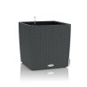 LECHUZA Pot de fleurs Cube cottage 50 - 50 x 50 x 50 cm - Kit complet