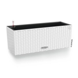 Jardiniere - Lechuza - Balconera Cottage 50 - Blanc - 44x33 cm - Avec