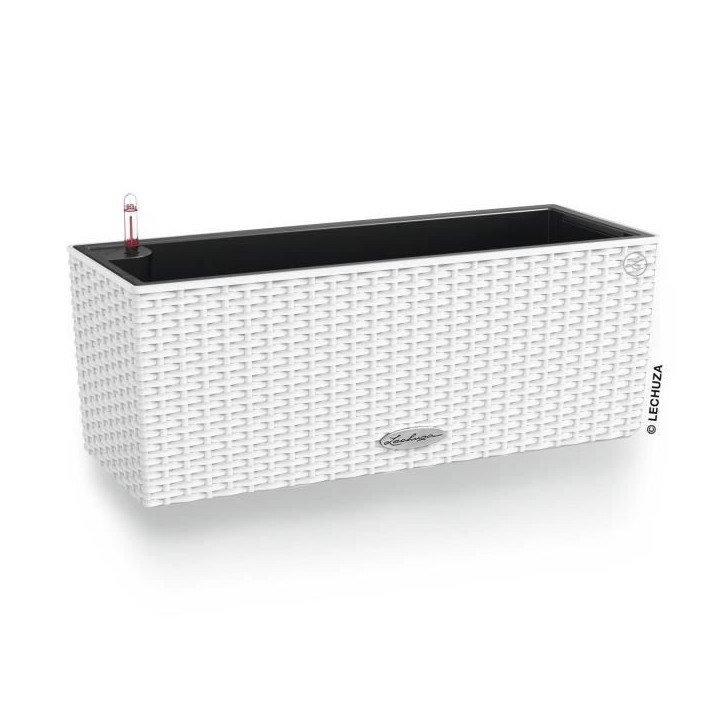 Jardiniere - Lechuza - Balconera Cottage 50 - Blanc - 44x33 cm - Avec réserve d'eau Jardiniere - Lechuza - Balconera Cottage 50 - Blanc - 44x33 cm - Avec réserve d'eau