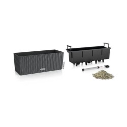 LECHUZA Jardiniere - Balconera Cottage 50 50 x 19 x 19 cm - Kit Comple