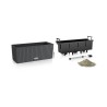 LECHUZA Jardiniere - Balconera Cottage 50 50 x 19 x 19 cm - Kit Comple