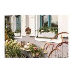 LECHUZA Jardiniere - Balconera cottage 80 - 79 x 19 x 19 cm - 12 L - K