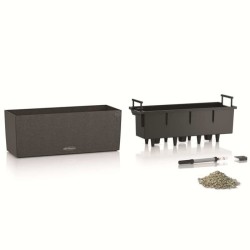 LECHUZA Jardiniere Balconera Stone 50 ALL-IN-ONE - 50 x 19 x 19 cm - I