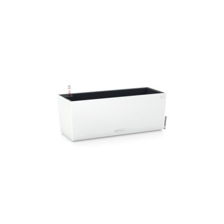 LECHUZA Jardiniere Balconera Color 50 ALL-IN-ONE Blanc 15670