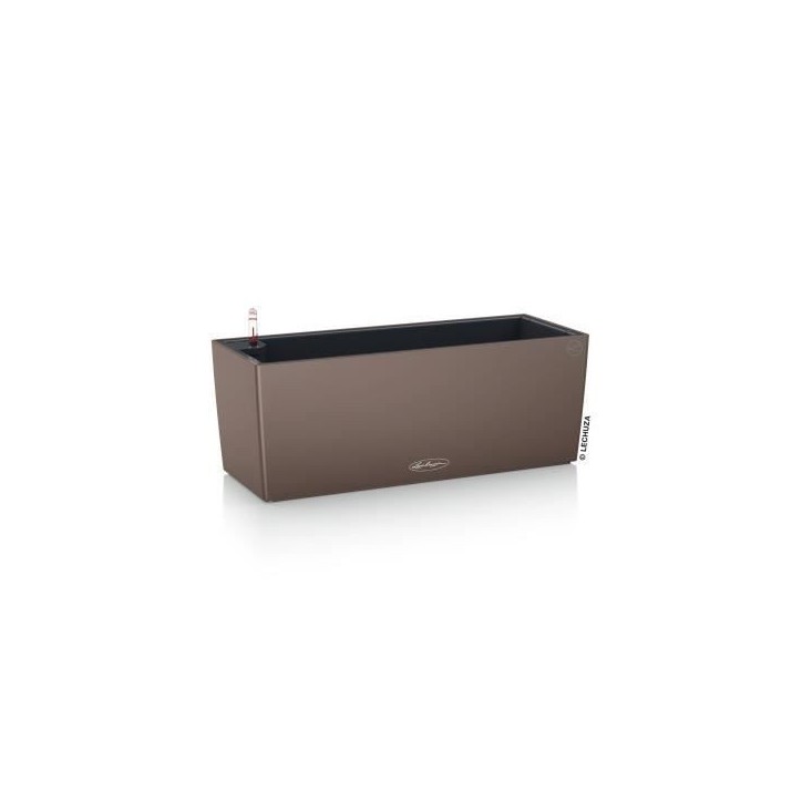 LECHUZA Kit de plantation en pot Balconera 50 - 50x19 cm - Polypropylene - Marron - Intérieur & extérieur LECHUZA Kit de plantation en pot Balconera 50 - 50x19 cm - Polypropylene - Marron - Intérieur & extérieur