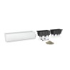 LECHUZA Jardiniere Balconera Color 80 ALL-IN-ONE blanc 15680 421458