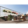 LECHUZA Jardiniere Balconera Color 80 ALL-IN-ONE blanc 15680 421458