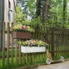 LECHUZA Jardiniere Balconera Color 80 ALL-IN-ONE blanc 15680 421458