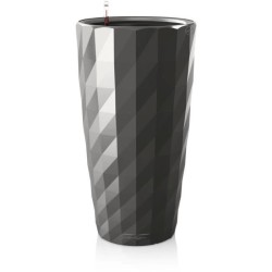 LECHUZA Pot de fleur - Diamante Premium - Ø 40 cm × 75 cm - Kit comp