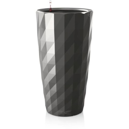 LECHUZA Pot de fleur - Diamante Premium - Ø 40 cm × 75 cm - Kit comp