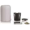 LECHUZA Pot de fleur - Havalo 60 - 60 x 60 x 85 cm - Kit complet - Gri