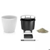 Jardiniere - LECHUZA - Classico 35 LS ALL-IN-ONE - Blanc brillant - Sy