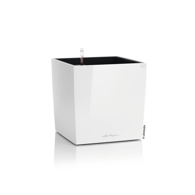 LECHUZA Pot de fleurs - Cube premium 40 - 39,0 x 39,0 x 40 cm - 31 L - LECHUZA Pot de fleurs - Cube premium 40 - 39,0 x 39,0 x 40 cm - 31 L -