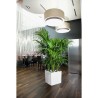 LECHUZA Pot de fleurs - Cube premium 40 - 39,0 x 39,0 x 40 cm - 31 L -