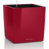 LECHUZA Pot de fleur - Cube Premium 40 - 39,0 x 39,0 x 40 cm - Kit com
