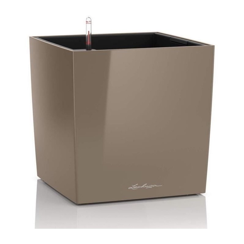 LECHUZA Pot de fleur - Cube Premium 50 - 49 x 49 x 49,5 cm - Kit compl LECHUZA Pot de fleur - Cube Premium 50 - 49 x 49 x 49,5 cm - Kit compl